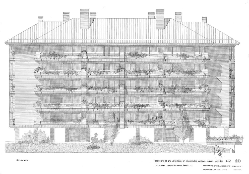 VEINTE VIVIENDAS EN M. PELAYO. CASTRO